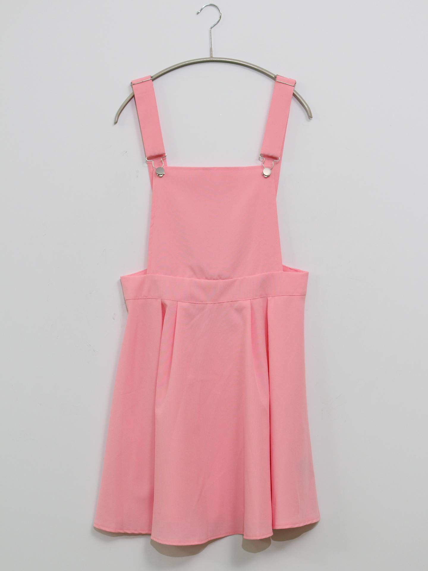 ROMWE/ジャンパースカート/ワンピース/ドレス/ピンク/M