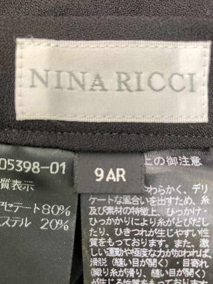 NINA RICCI/スカート/スカート/ブラック/9AR