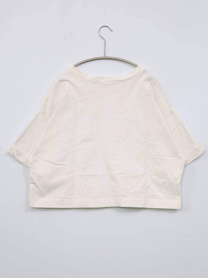 continuer de NICE CLAUP/Tシャツ/カットソー/トップス/ホワイト
