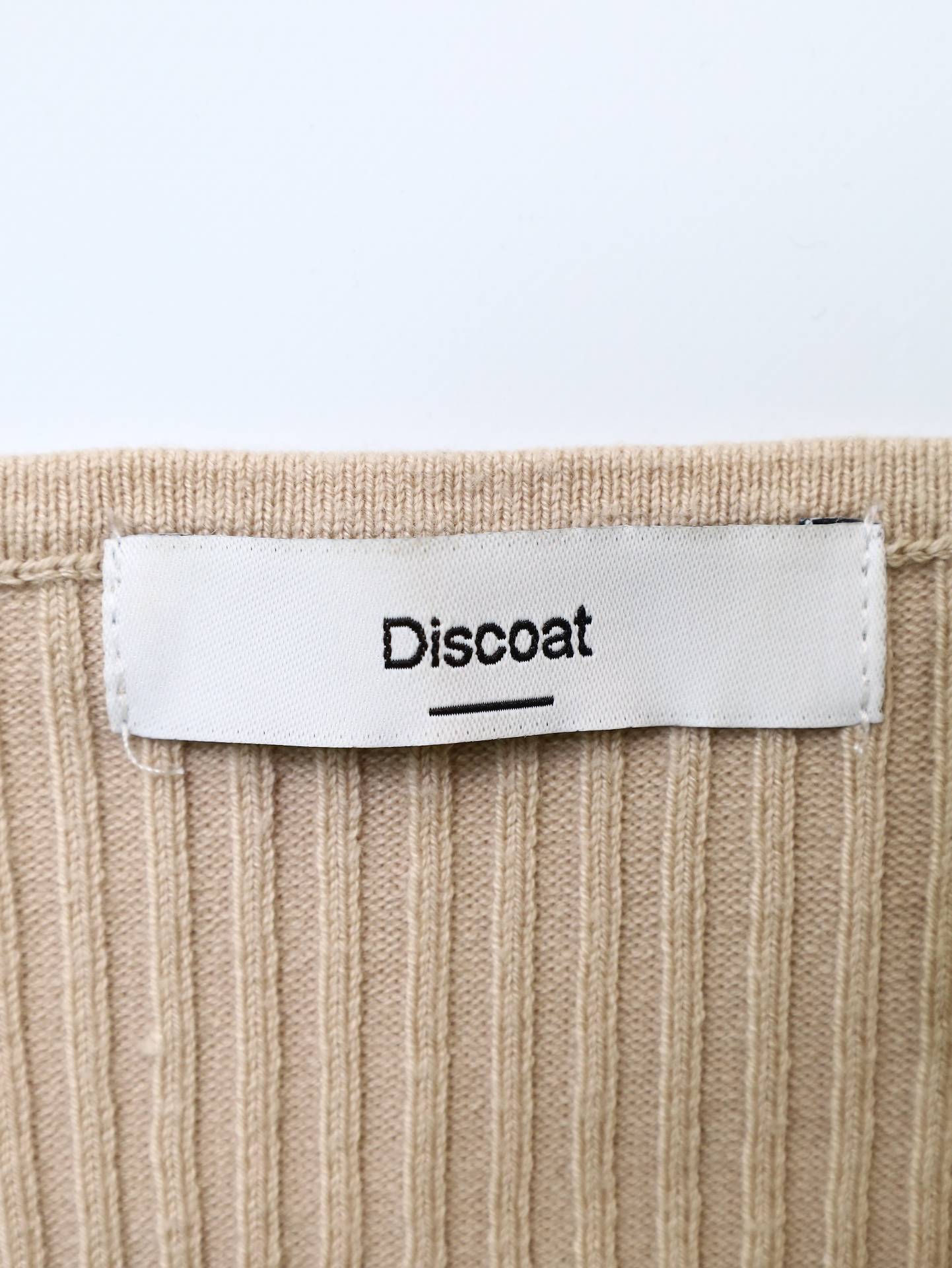 Discoat/Tシャツ/カットソー/トップス/ベージュ/F