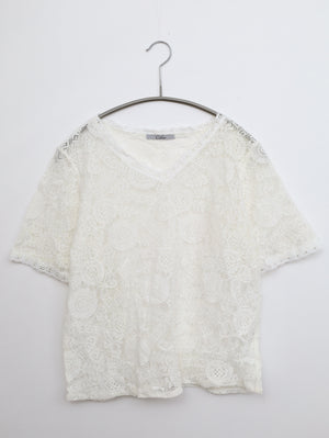 color me cotton/シャツ/ブラウス/トップス/ホワイト