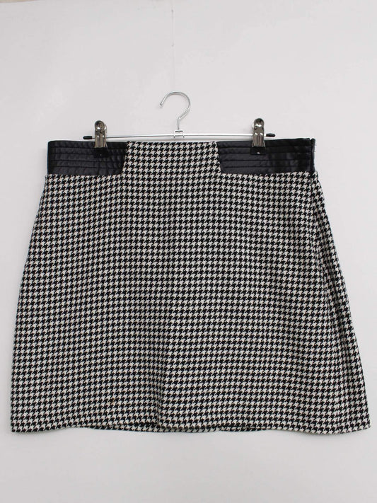 ZARA/ザラ/ショート/ミニスカート/スカート/ブラック/EUR L/USA L/MEX 30