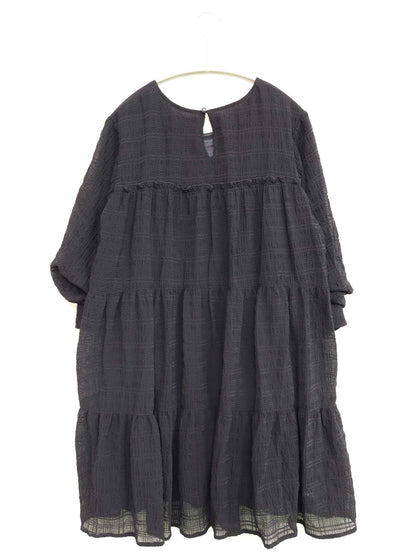 ems excite/エムズエキサイト/チュニック/ワンピース/ドレス/ブラック/F