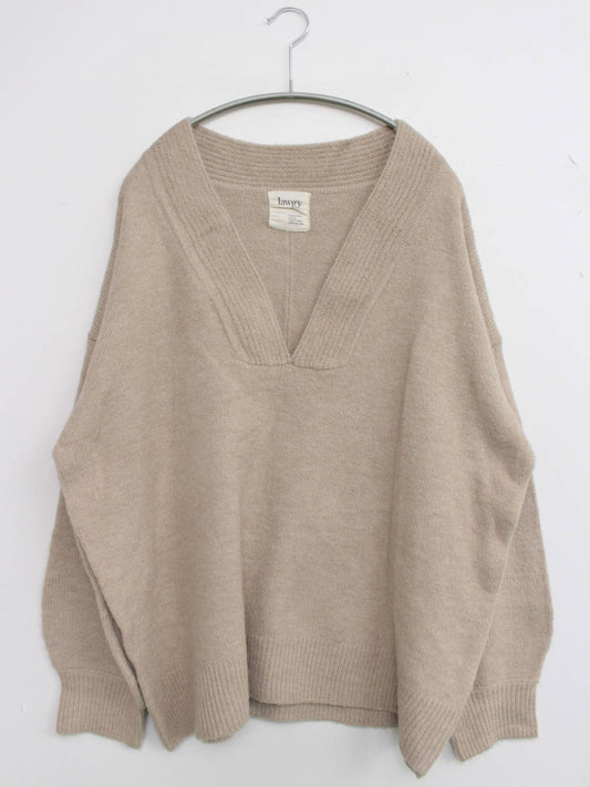 lawgy/ニット/セーター/トップス/ベージュ/F