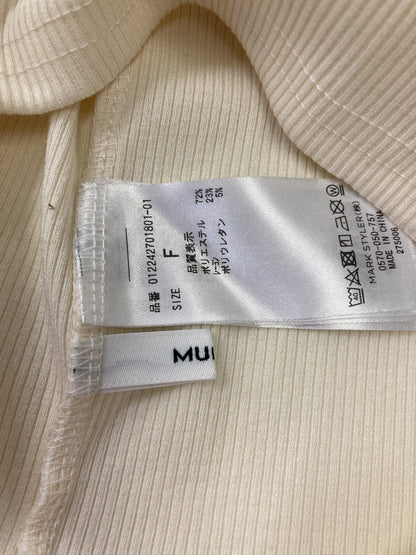 MURUA/ムルーア/Tシャツ/カットソー/トップス/アイボリー/F