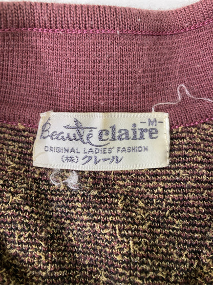 Beaute Claire/ニット/セーター/トップス/ピンク/M