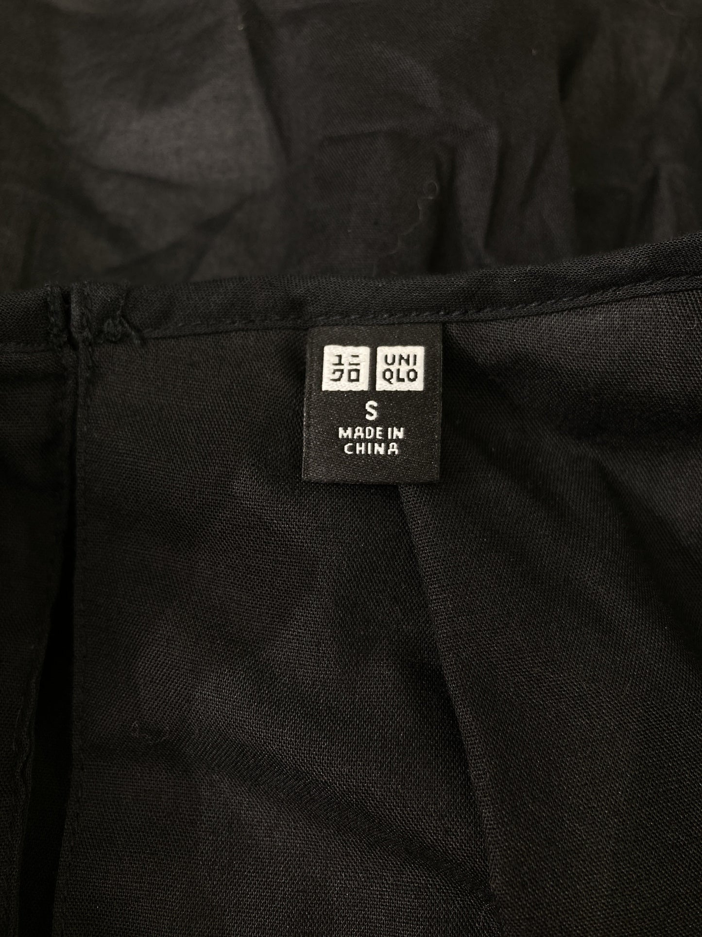 UNIQLO/ユニクロ/ワンピース/ワンピース/ドレス/ブラック/S