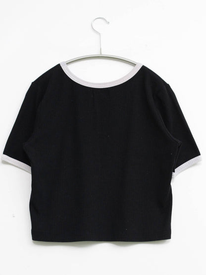 Good Crew/Tシャツ/カットソー/トップス/ブラック/F
