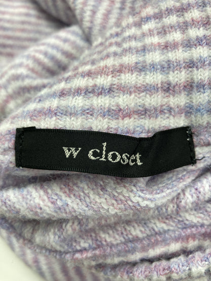 w closet/ダブルクローゼット/ニット/セーター/トップス/パープル/F