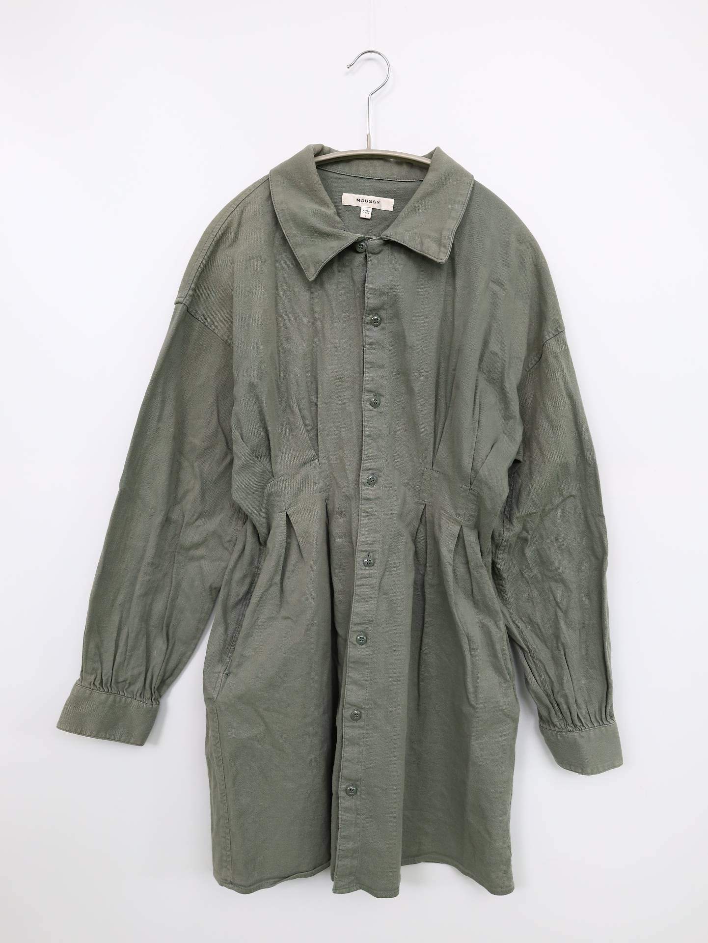 MOUSSY/マウジー/シャツ/ブラウス/トップス/グレー/1