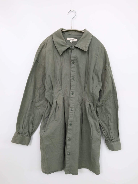 MOUSSY/マウジー/シャツ/ブラウス/トップス/グレー/1