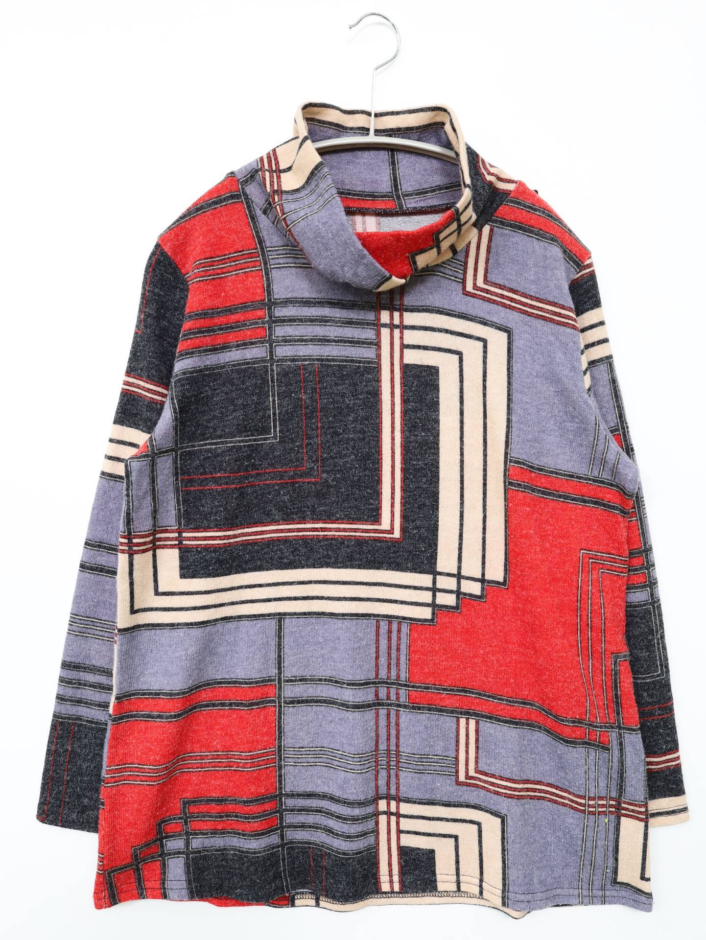 TELVIAN/Tシャツ/カットソー/トップス/グレー/M-L