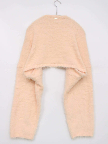 mideal/カーディガン/ボレロ/トップス/オレンジ/F