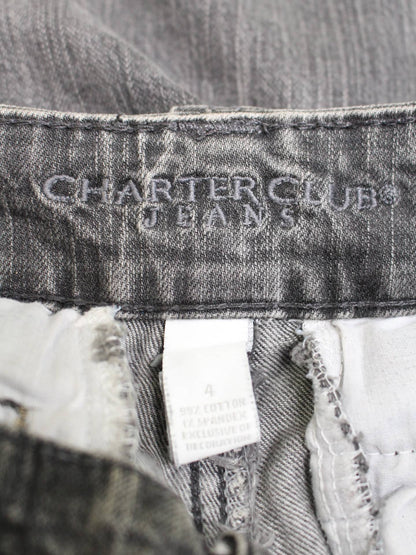 CHARTER　CLUB/デニムパンツ/パンツ/ブラック/4
