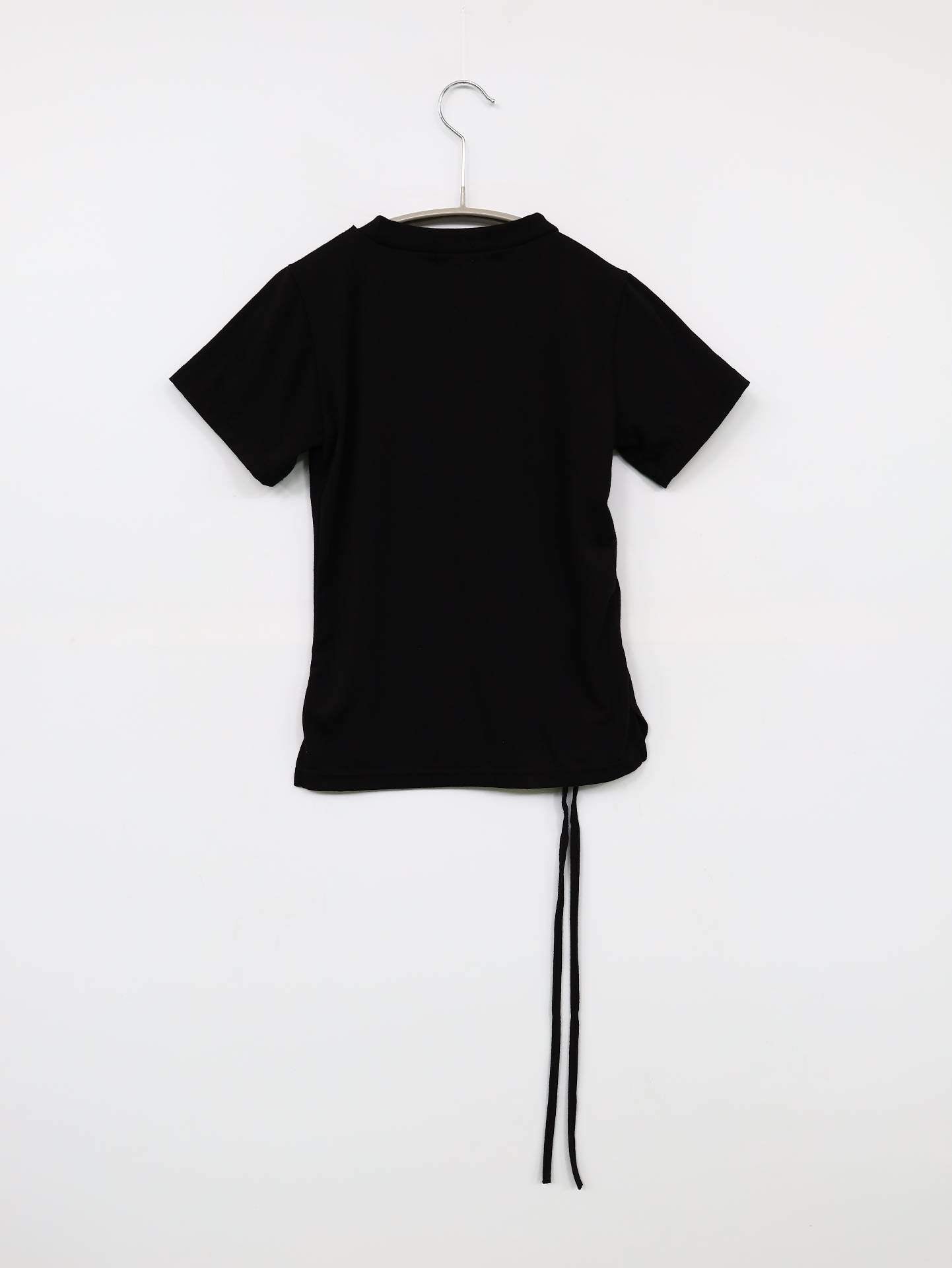 MACARON/Tシャツ/カットソー/トップス/ブラック