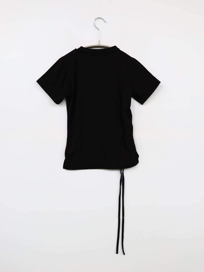 MACARON/Tシャツ/カットソー/トップス/ブラック