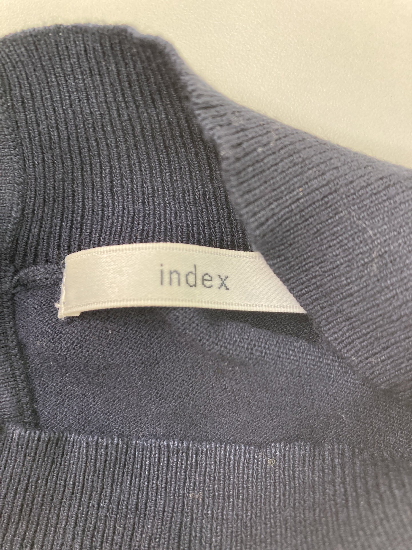 index/ニット/セーター/トップス/ブラック/M
