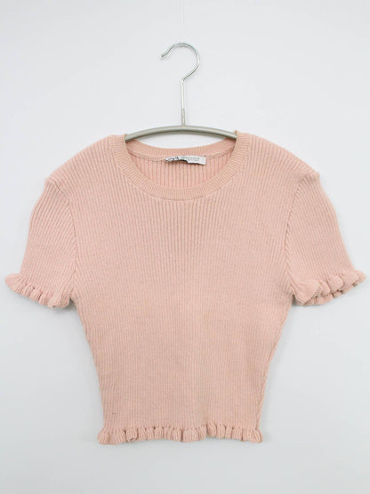 ZARA/ザラ/その他トップス/トップス/ピンク/S