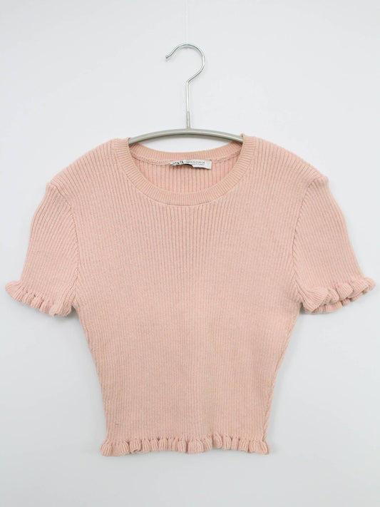 ZARA/ザラ/その他トップス/トップス/ピンク/S