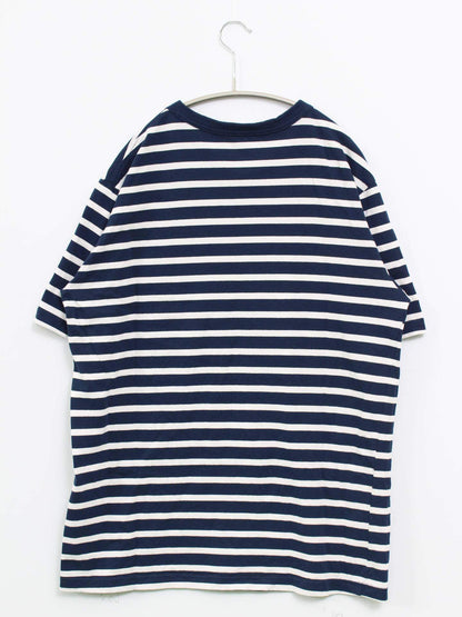MACBETH/Tシャツ/カットソー/トップス/ネイビー/LL