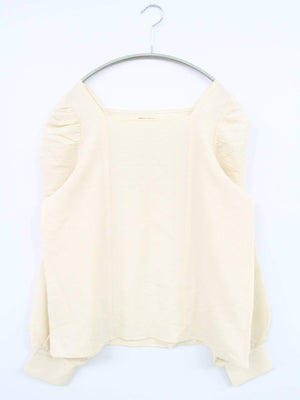 NICE CLAUP/ナイスクラップ/シャツ/ブラウス/トップス/アイボリー