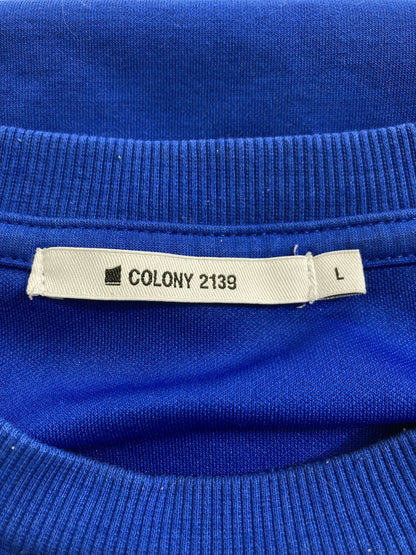 COLONY 2139/コロニートゥーワンスリーナイン/Tシャツ/カットソー/トップス/ブルー/L