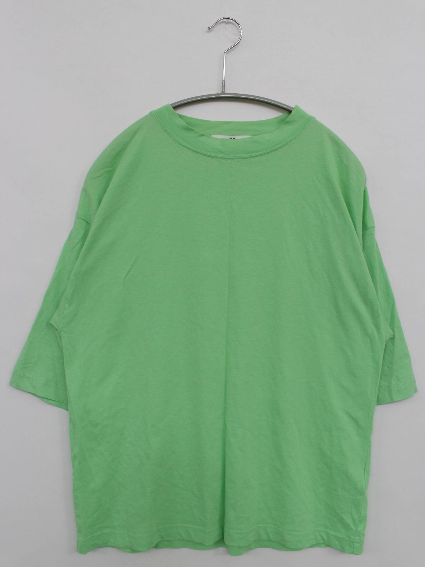 SLY/スライ/Tシャツ/カットソー/トップス/ライトグリーン/FREE