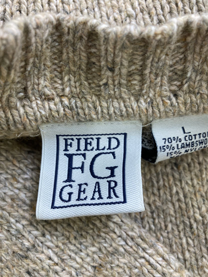 FIELD/ニット/セーター/トップス/ベージュ/L