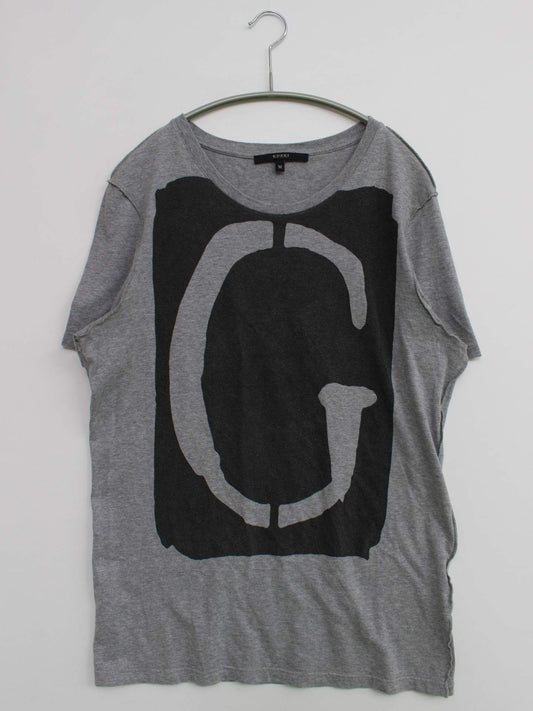 GUCCI/Tシャツ/カットソー/トップス/グレー/M