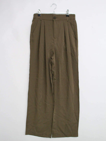 スラックス/パンツ/ブラウン