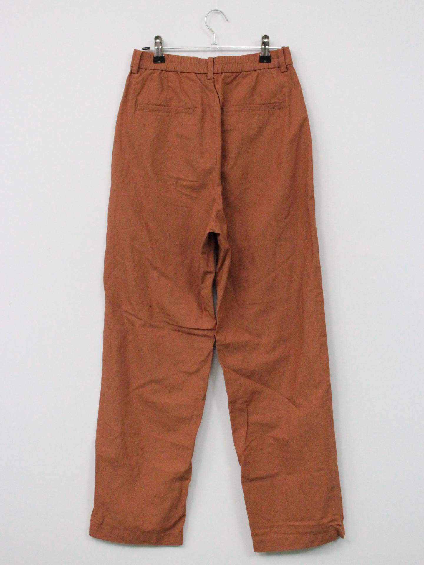 UNIQLO/ユニクロ/スラックス/パンツ/ブラウン/S  ウエスト60-66cm  ヒップ85-91cm