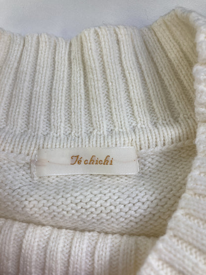 Te chichi/テチチ/ニット/セーター/トップス/ホワイト