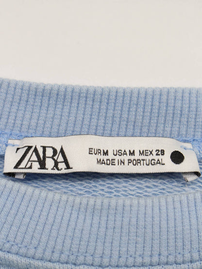 ZARA/ザラ/スウェット/トップス/スカイブルー/EUR M/USA M/ MEX 28