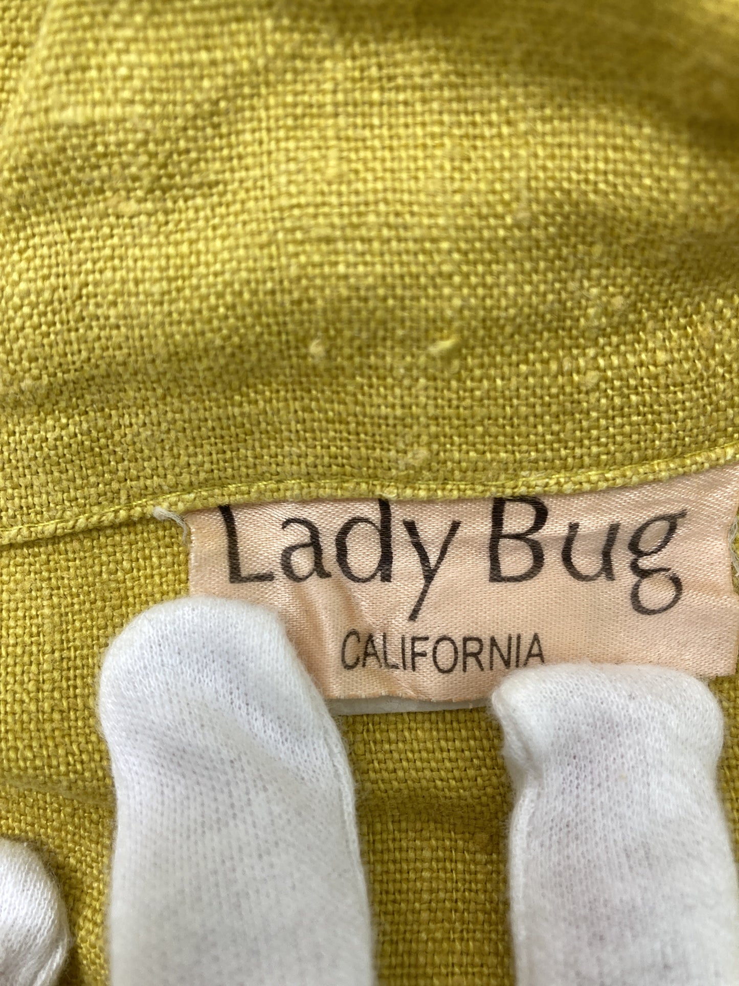 Lady Bug/シャツ/ブラウス/トップス/イエロー/L/XL