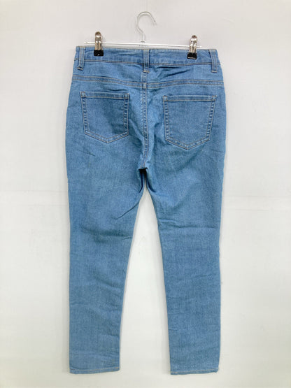 Comfort basic/コンフォートベーシック/デニムパンツ/パンツ/ブルー/S