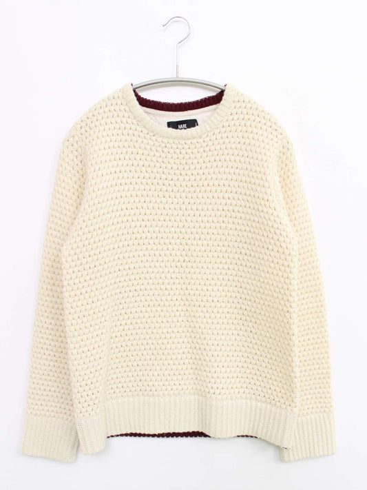 HARE/ハレ/ニット/セーター/トップス/ホワイト/S