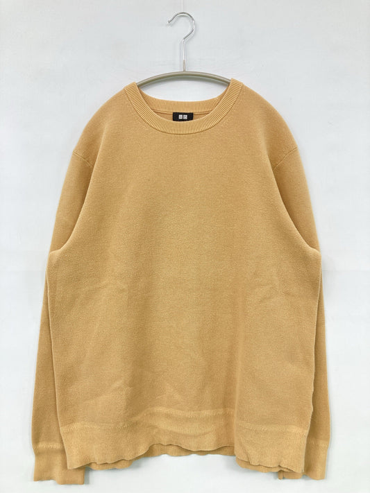 UNIQLO/ユニクロ/ニット/セーター/トップス/ベージュ/XL