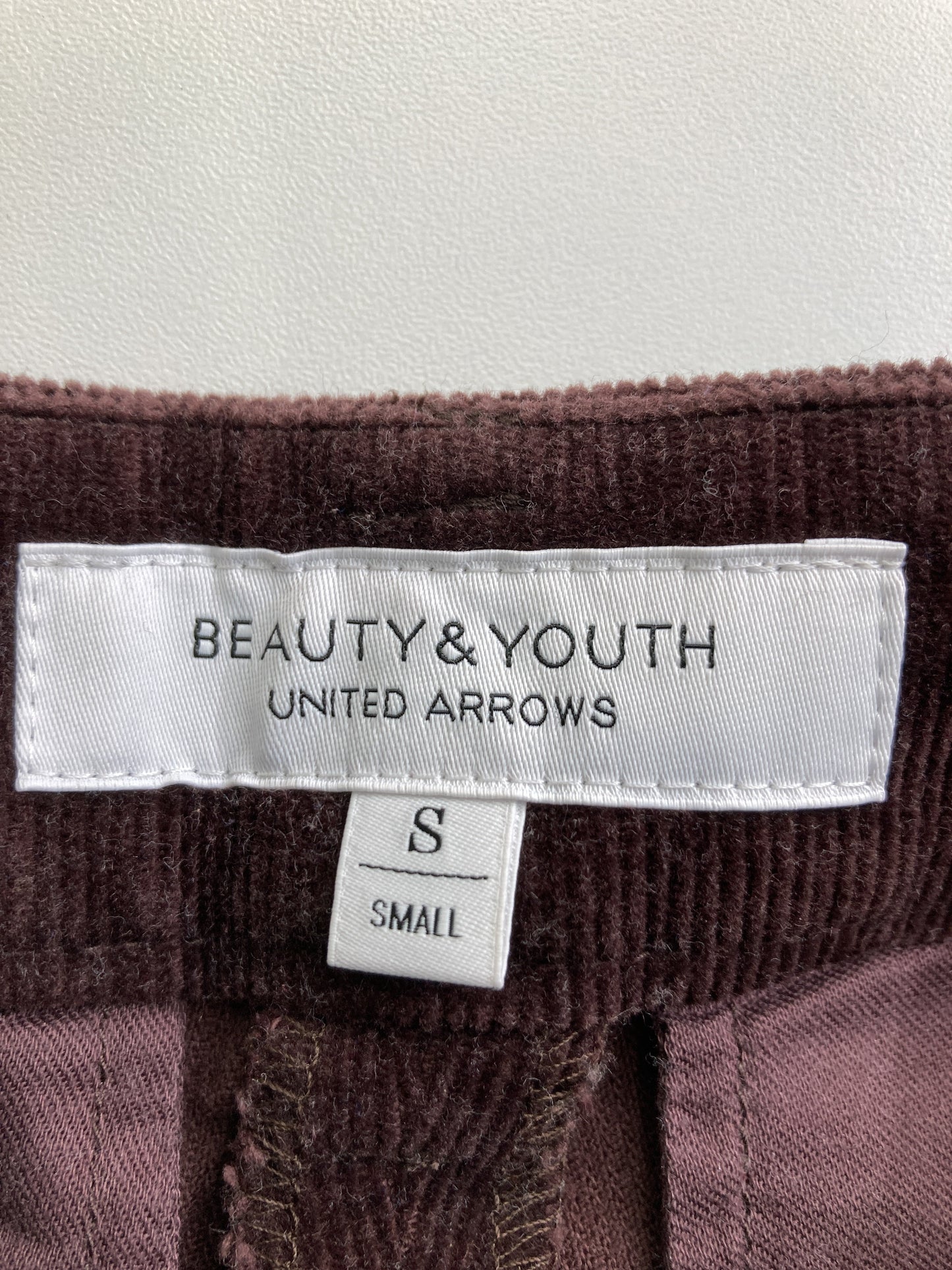 BEAUTY&YOUTH/ビューティーアンドユース/その他パンツ/パンツ/ブラウン/S