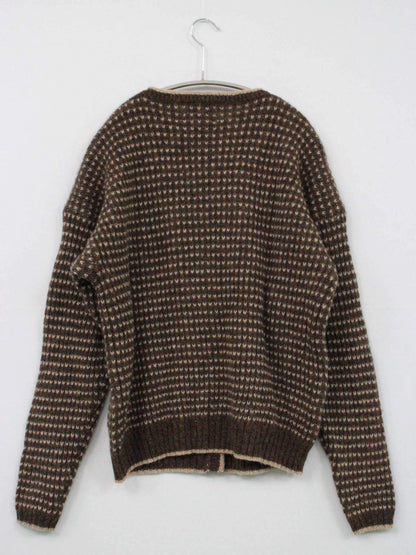 wool rich/カーディガン/ボレロ/トップス/ブラウン/LARGE