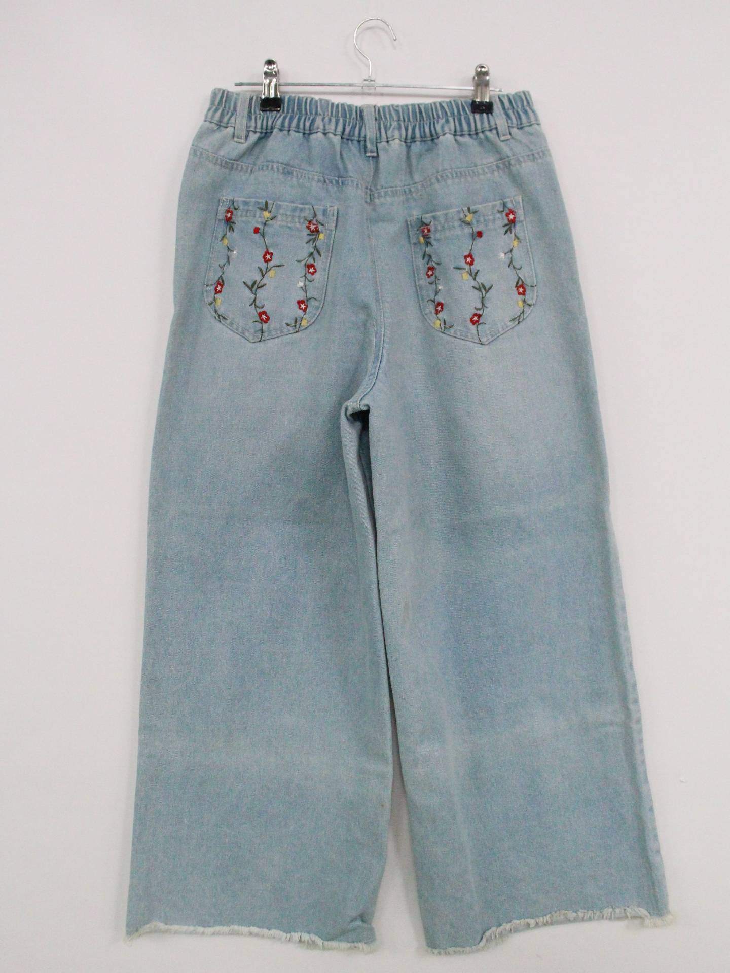 デニムパンツ/パンツ/スカイブルー/M