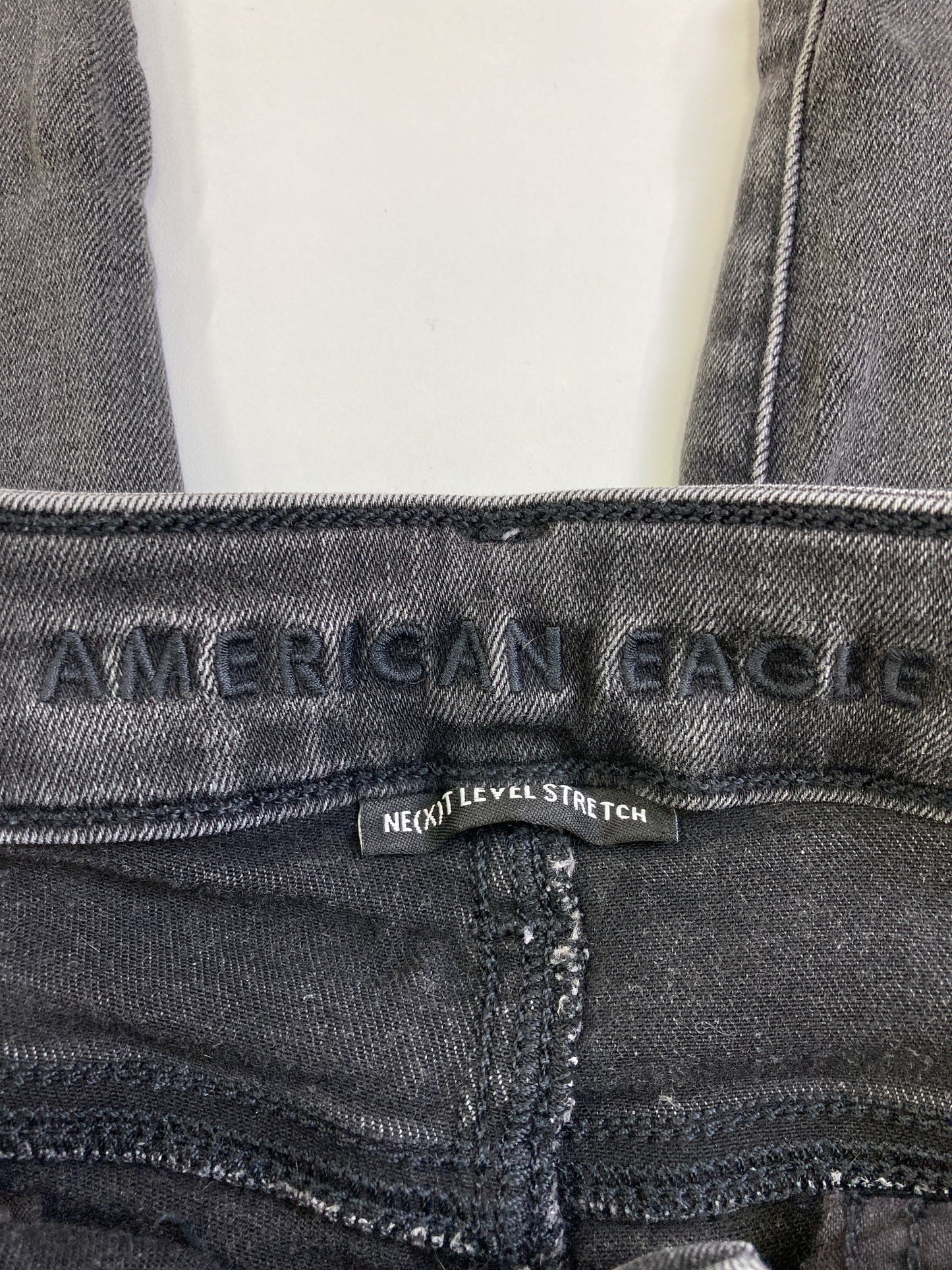 AMERICAN EAGLE/アメリカンイーグル/デニムパンツ/パンツ/ブラック/0 Short