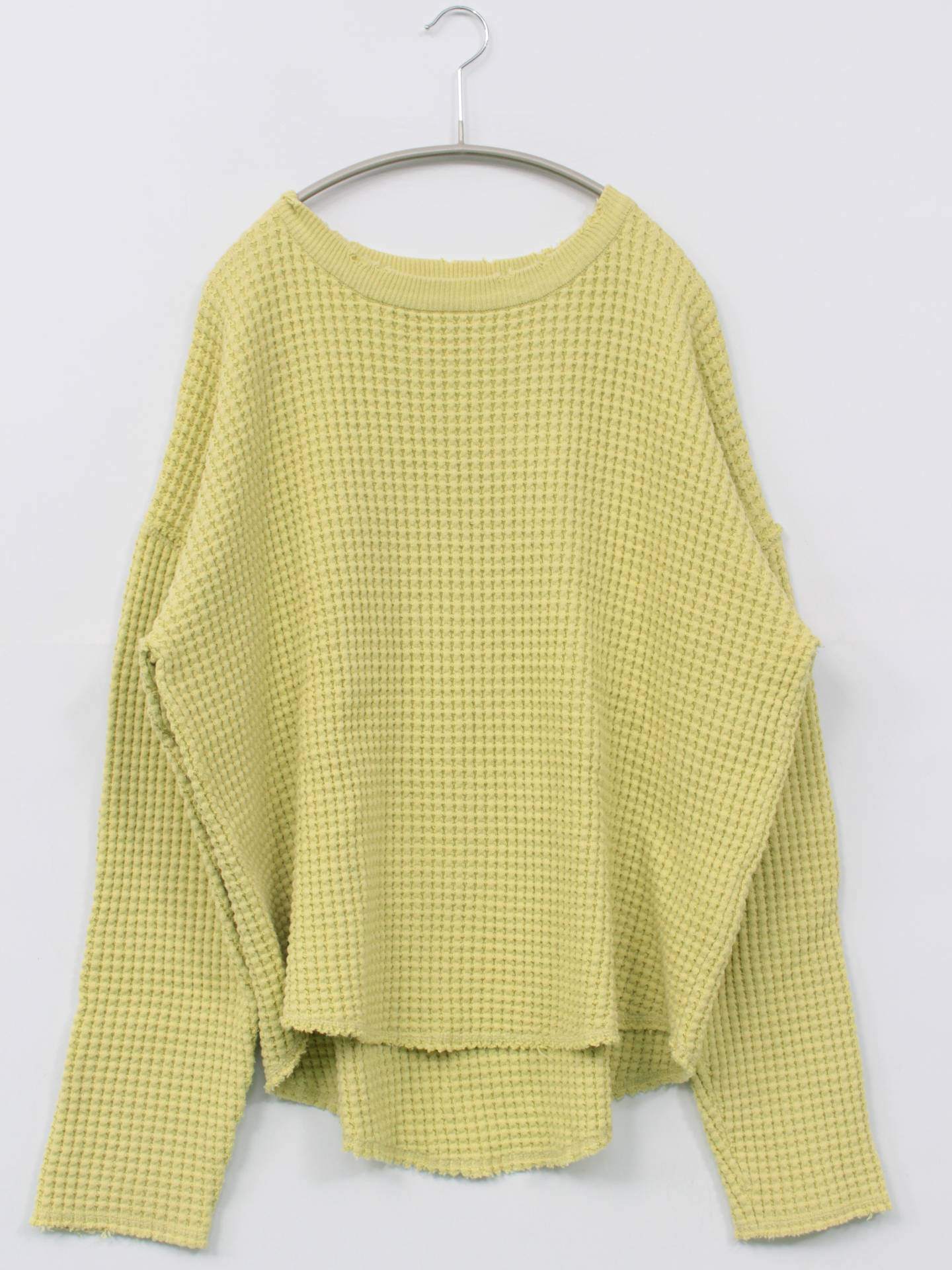 niko and .../ニコアンド/ニット/セーター/トップス/イエロー/F