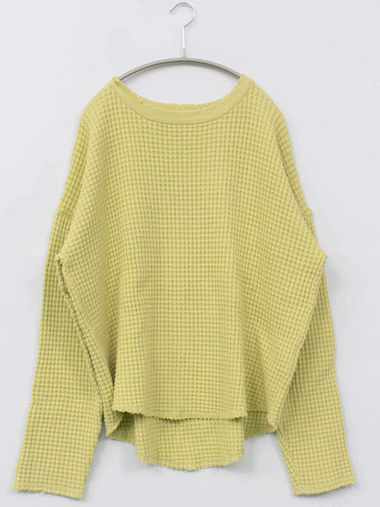 niko and .../ニコアンド/ニット/セーター/トップス/イエロー/F