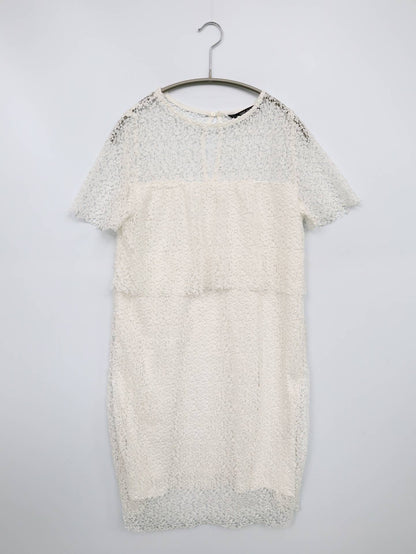 ZARA/ザラ/ワンピース/ワンピース/ドレス/ホワイト/M