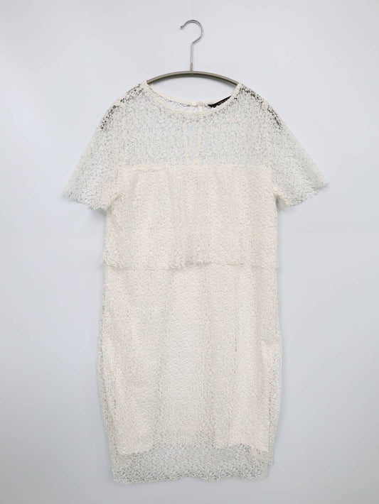 ZARA/ザラ/ワンピース/ワンピース/ドレス/ホワイト/M