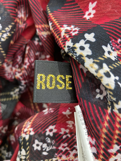 ROTE ROSE/ワンピース/ワンピース/ドレス/レッド/M