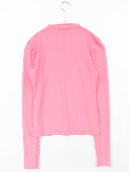 ZARA/ザラ/シャツ/ブラウス/トップス/ピンク/S