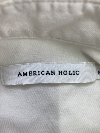 AMERICAN HOLIC/アメリカンホリック/シャツ/ブラウス/トップス/ホワイト/M