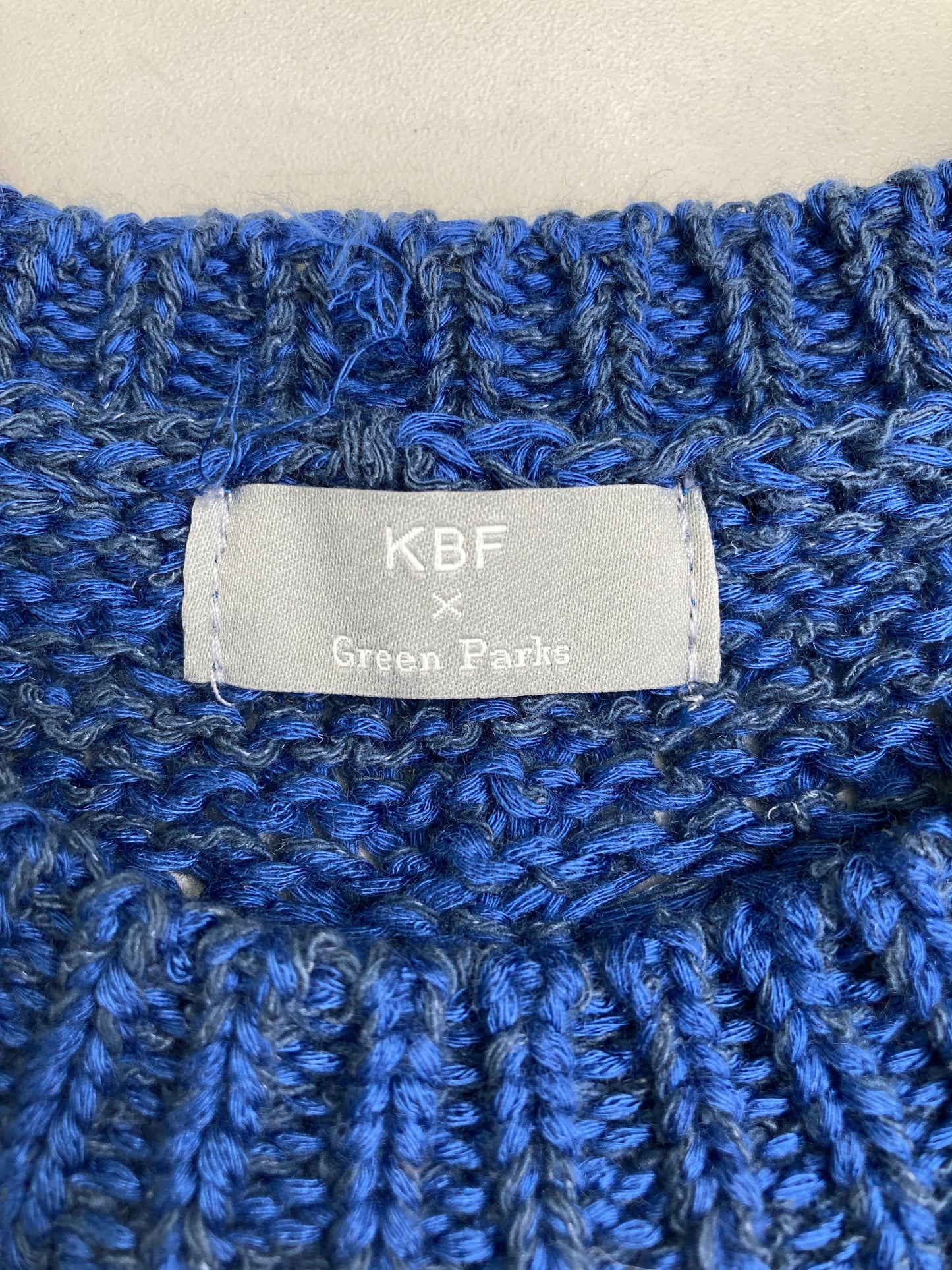 KBF/ケービーエフ/ベスト/トップス/ブルー/F