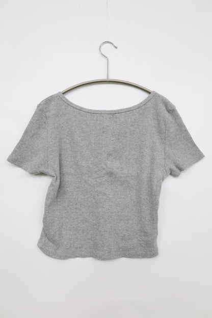 GAP/ギャップ/Tシャツ/カットソー/トップス/グレー/XS